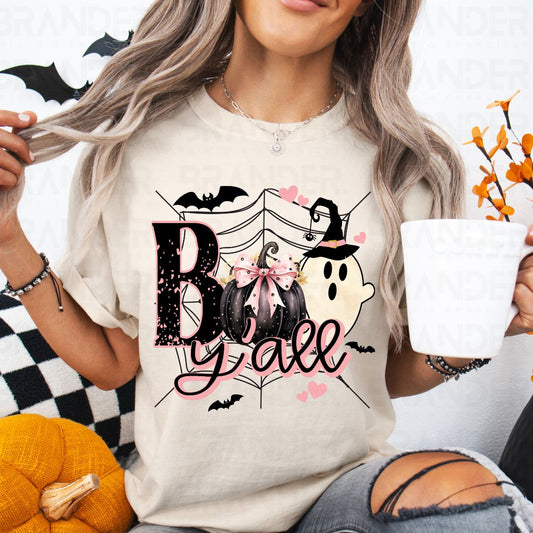 COQUETTE BOO Y'ALL - DTF TRANSFER