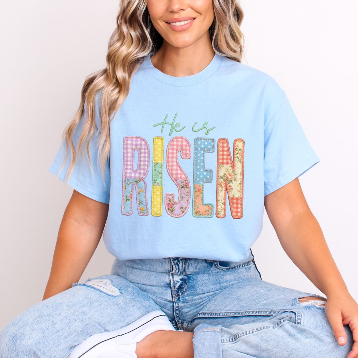 HE IS RISEN - DTF TRANSFER