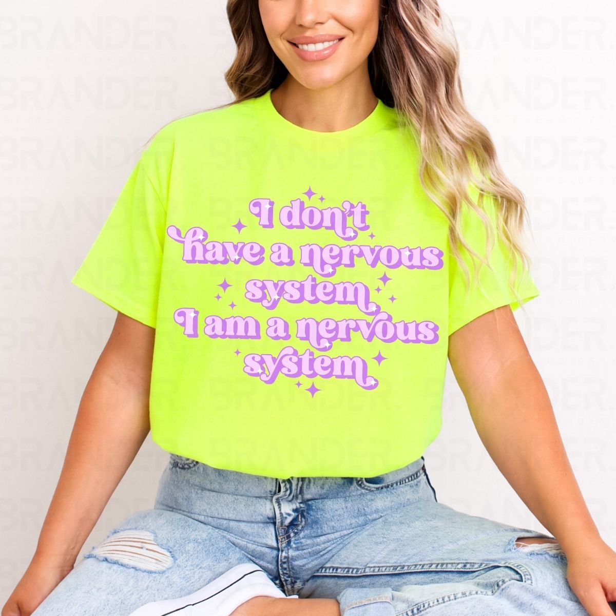I AM A NERVOUS SYSTEM - DTF TRANSFER