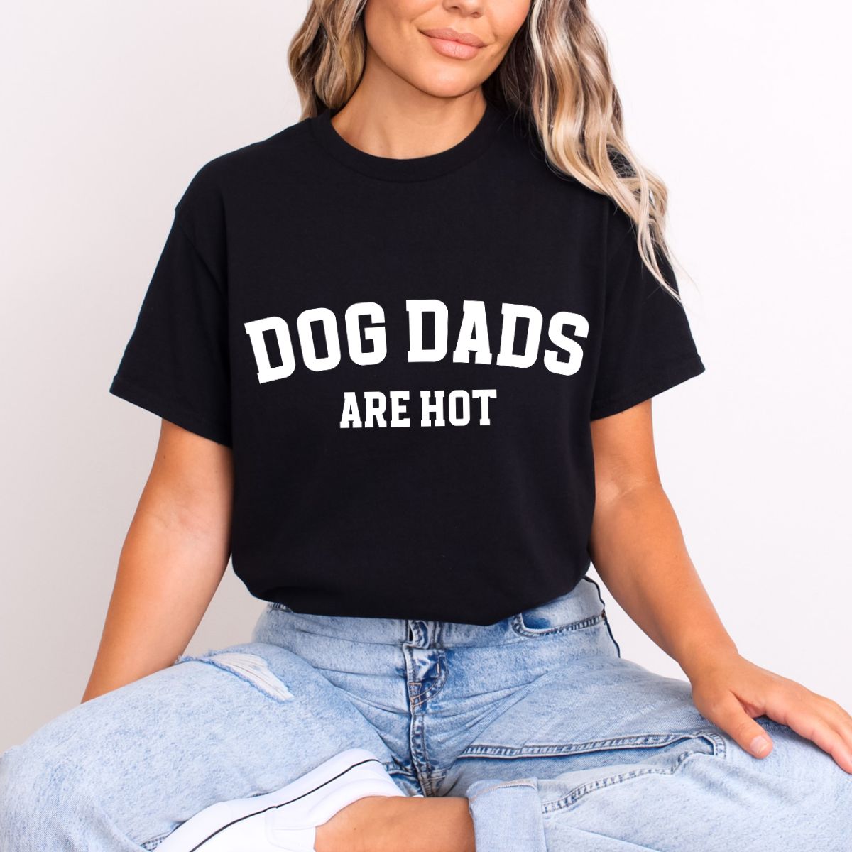 DOG DADS ARE HOT *WHITE* - DTF TRANSFER
