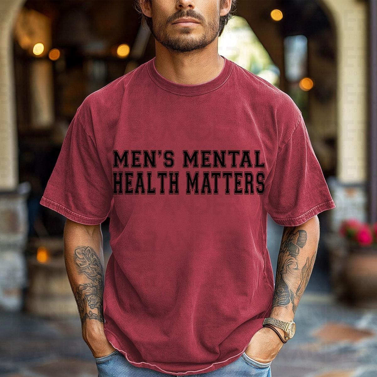 MEN'S MENTAL HEALTH MATTERS - DTF TRANSFER