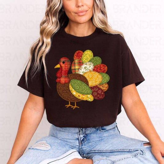 PATCH WORK TURKEY - DTF TRANSFER