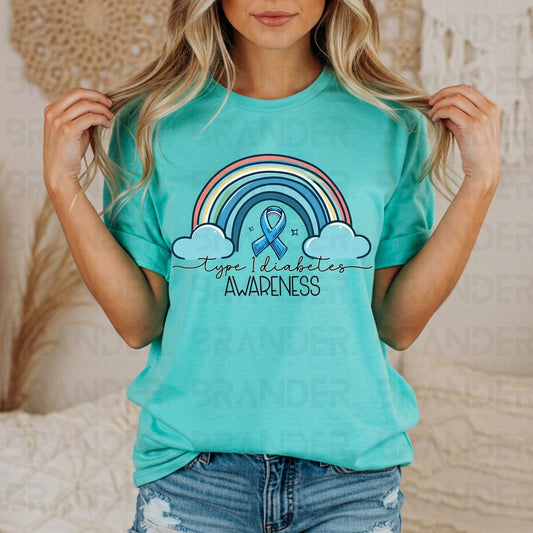 TYPE 1 DIABETES AWARENESS - DTF TRANSFER