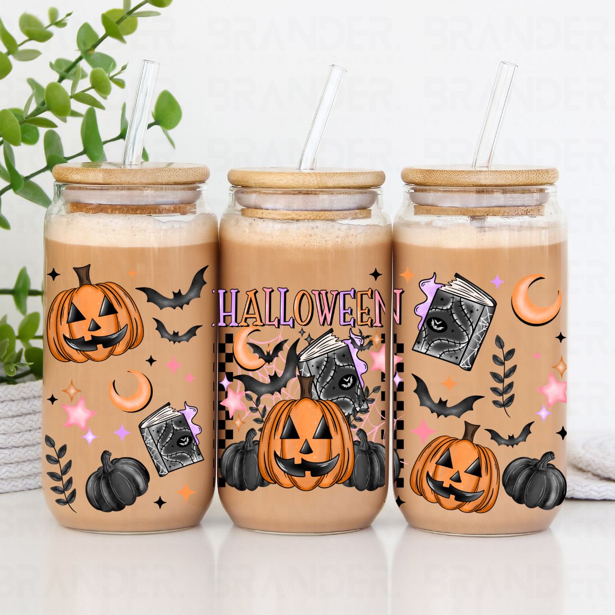 HALLOWEEN - 16 OZ - UV DTF