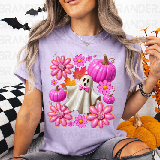 COQUETTE FLORAL GHOST - DTF TRANSFER