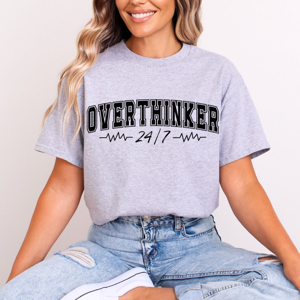 OVERTHINKER 24/7 - DTF TRANSFER