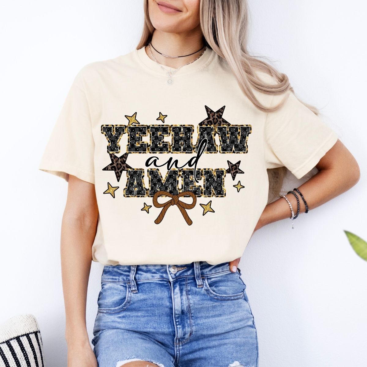 COQUETTE YEEHAW AND AMEN - DTF TRANSFER
