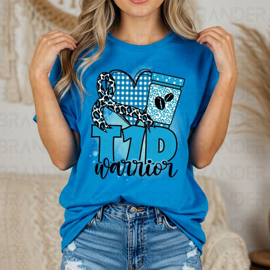 T1D WARRIOR - DTF TRANSFER
