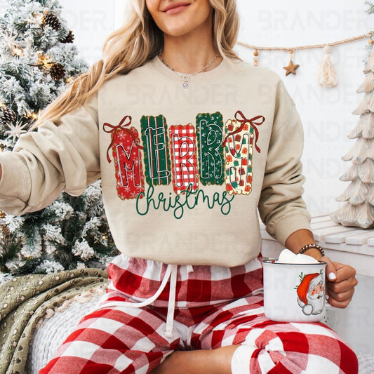 COQUETTE MERRY CHRISTMAS - DTF TRANSFER