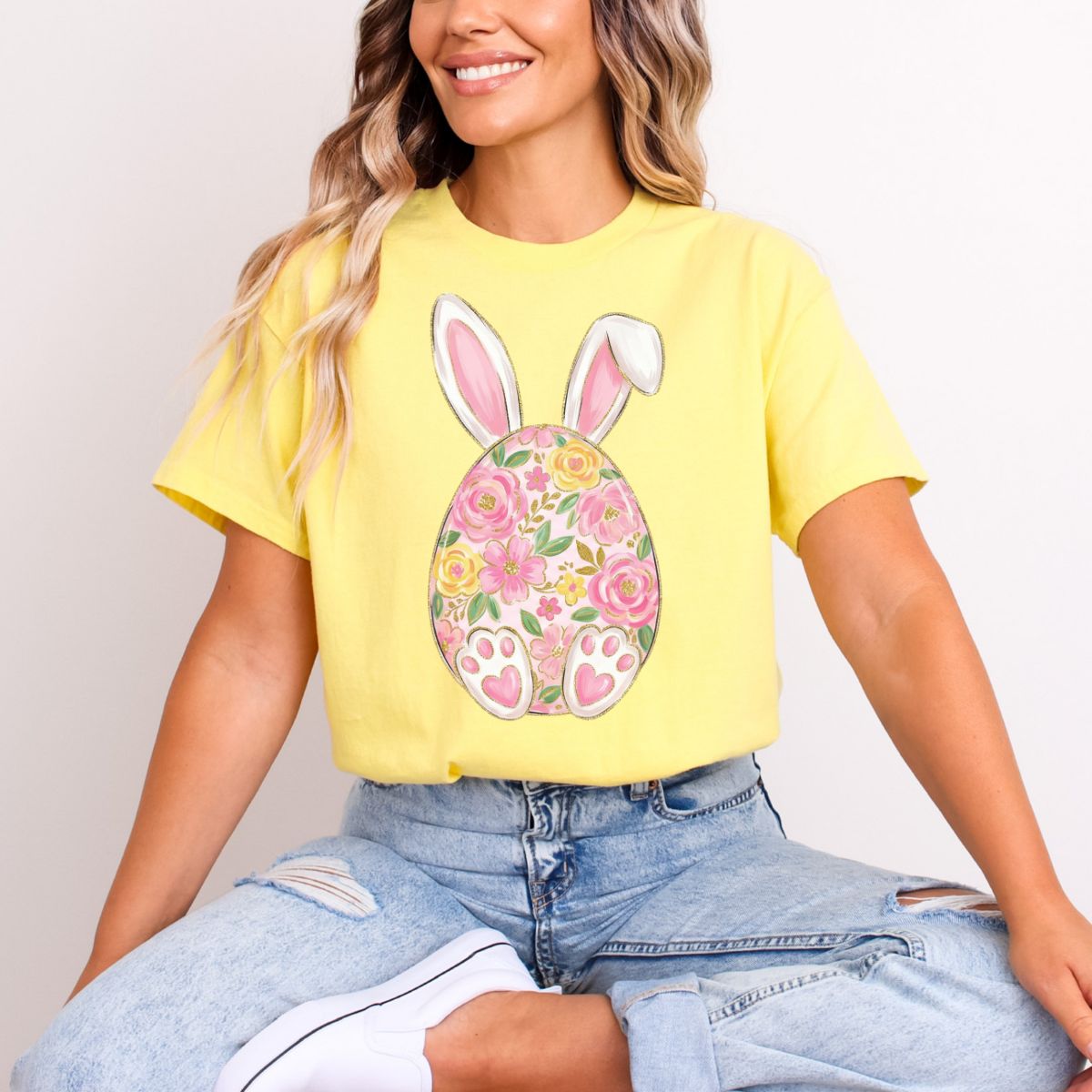 EASTER EGG BUNNY - DTF TRANSFER
