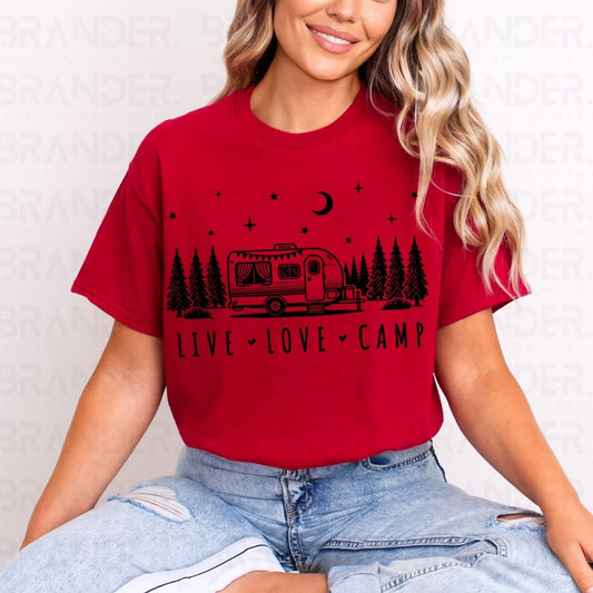LIVE LOVE CAMP - DTF TRANSFER