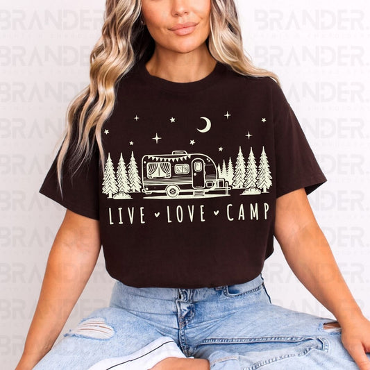 LIVE LOVE CAMP - DTF TRANSFER
