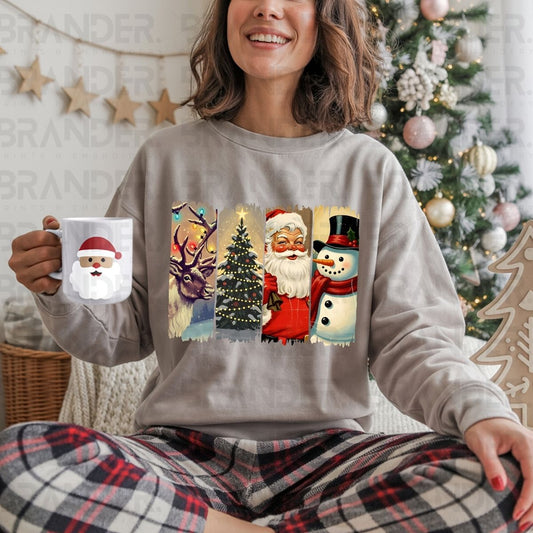 CHRISTMAS DOODLE - DTF TRANSFER