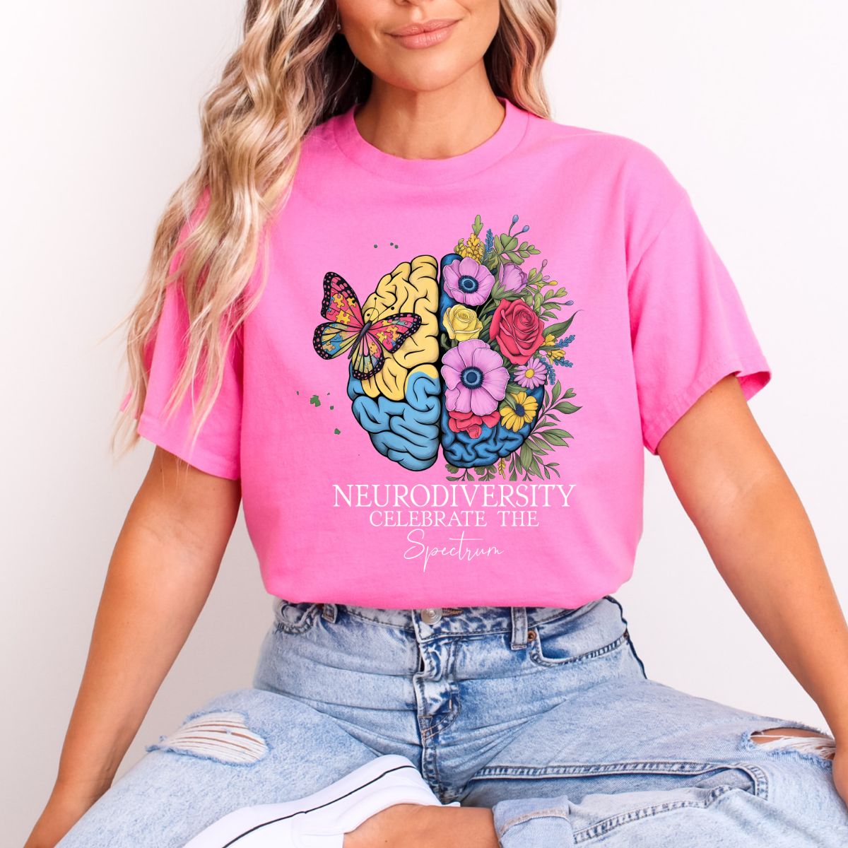 NEURODIVERSITY CELEBRATE THE SPECTRUM - DTF TRANSFER