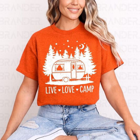LIVE LOVE CAMP - DTF TRANSFER