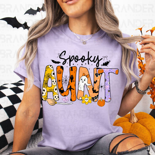 COQUETTE SPOOKY AUNT - DTF TRANSFER