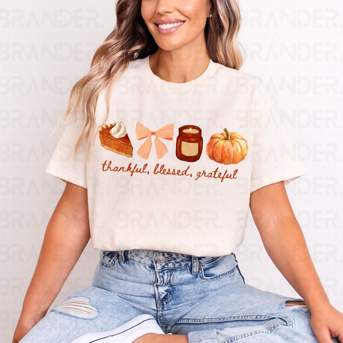 COQUETTE THANKFUL BLESSED GRATEFUL - DTF TRANSFER
