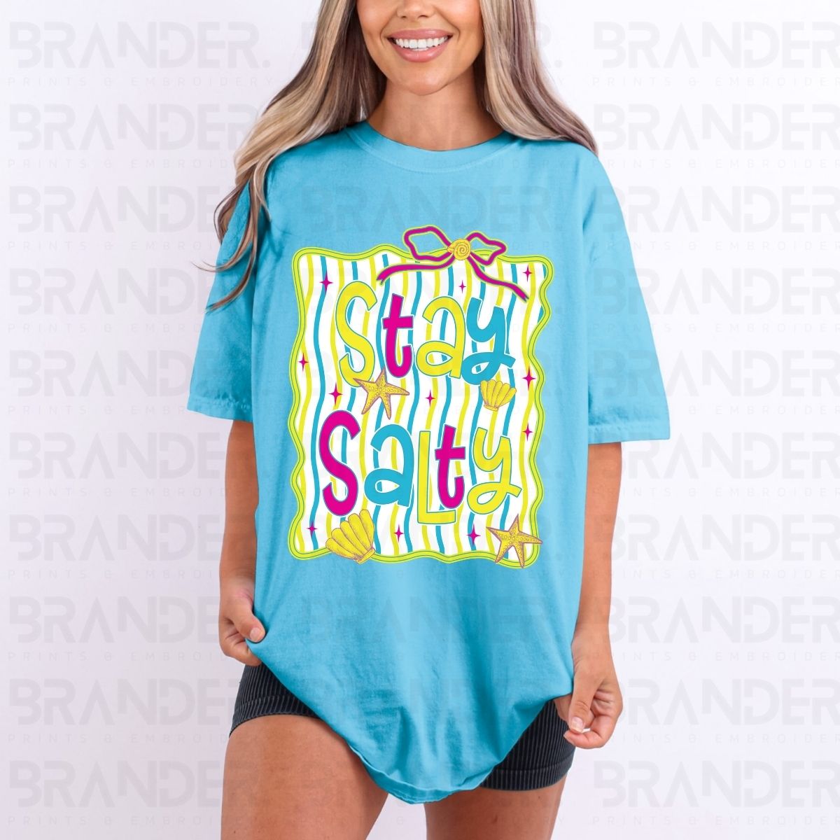COQUETTE STAY SALTY - DTF TRANSFER