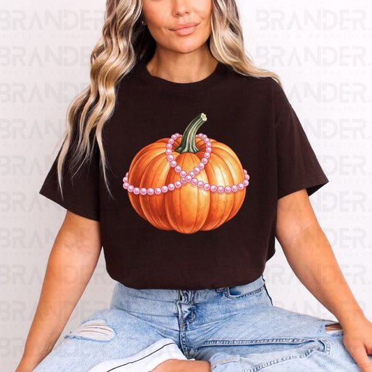 PEARL WRAPPED PUMPKIN - DTF TRANSFER
