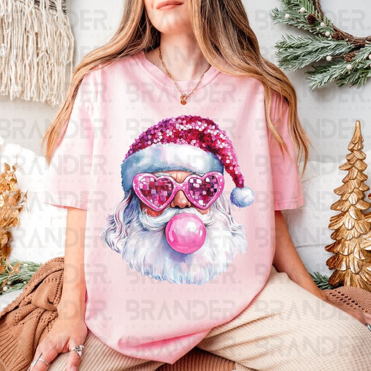 BOUJEE SANTA *FAUX SEQUIN* - DTF TRANSFER