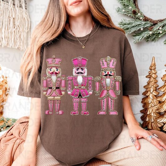 NUTCRACKERS *FAUX RHINESTONES* - DTF TRANSFER