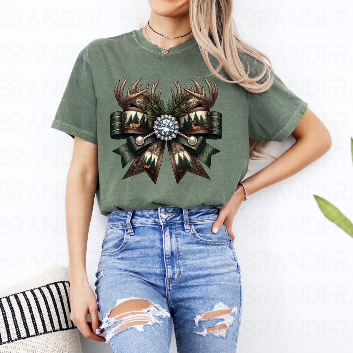 COQUETTE CAMO BOW - DTF TRANSFER