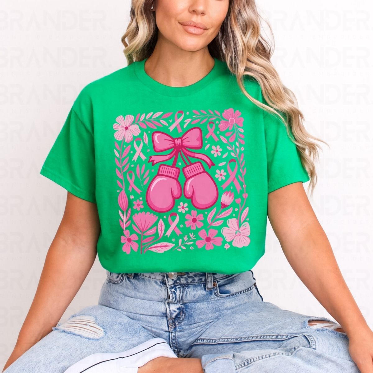COQUETTE BREAST CANCER FIGHTER - DTF TRANSFER