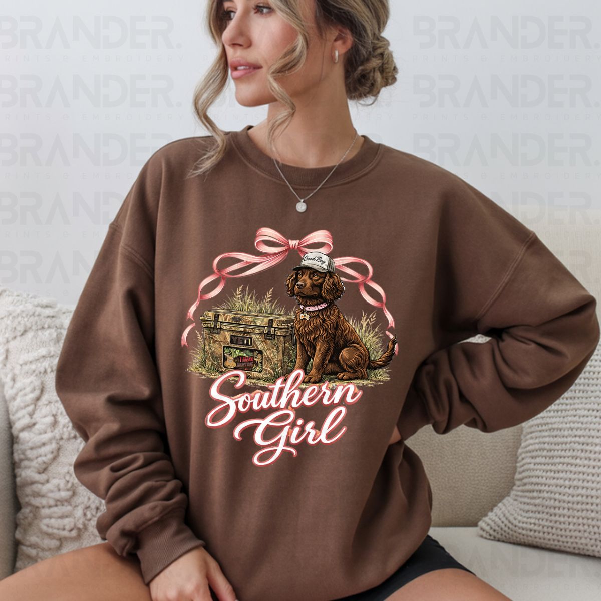 COQUETTE SOUTHERN GIRL - COMPLETED TEE
