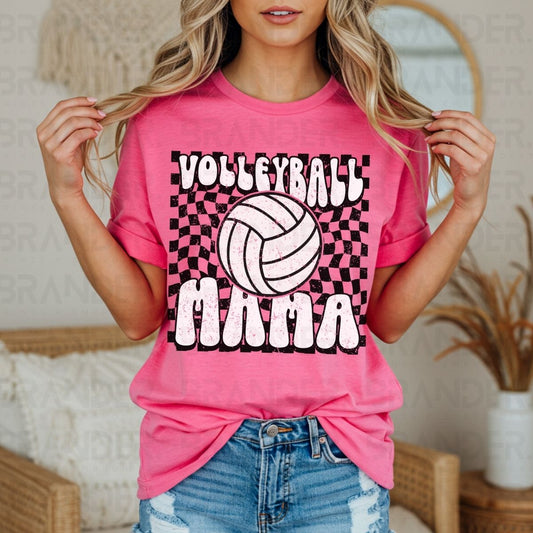 VOLLEYBALL MAMA - DTF TRANSFER
