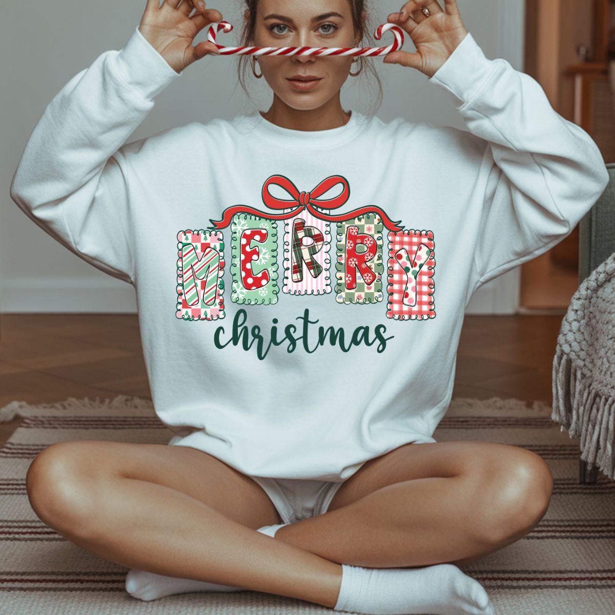 COQUETTE MERRY CHRISTMAS - DTF TRANSFER