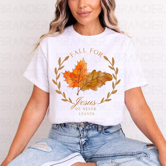 FALL FOR JESUS - DTF TRANSFER