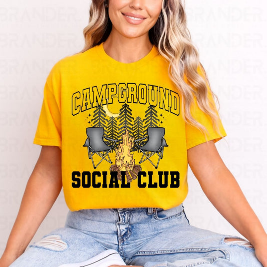 CAMPGROUND SOCIAL CLUB - DTF TRANSFER