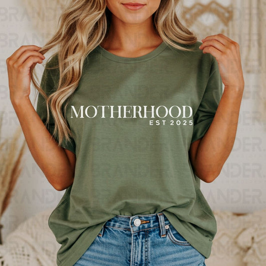 MOTHERHOOD EST 2025 - DTF TRANSFER