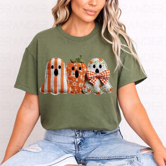 COQUETTE PATCH WORK GHOSTS - DTF TRANSFER