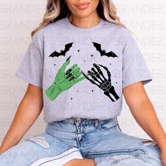 SKELLY WITCH PINKY PROMISE - DTF TRANSFER