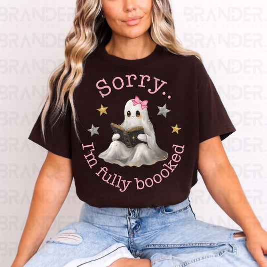 COQUETTE SORRY I'M FULLY BOOOKED - DTF TRANSFER