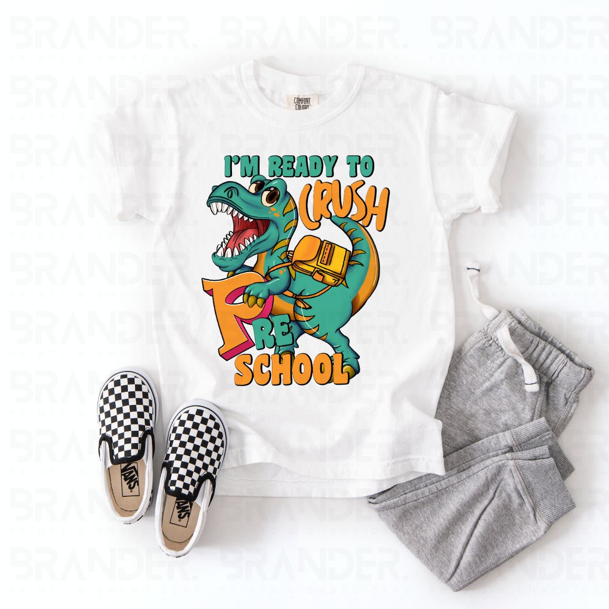 READY TO CRUSH PRESCHOOL - DTF TRANSFER