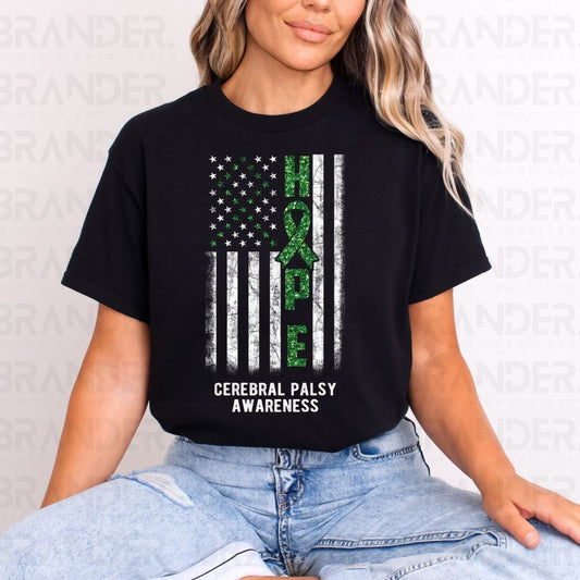 HOPE *FAUX GLITTER* - DTF TRANSFER