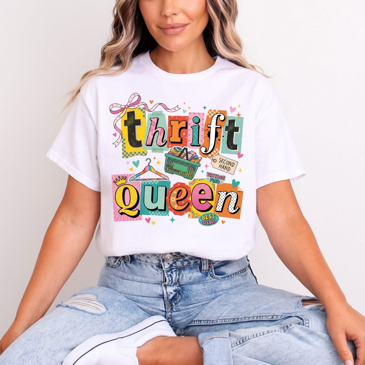 COQUETTE THRIFT QUEEN - DTF TRANSFER