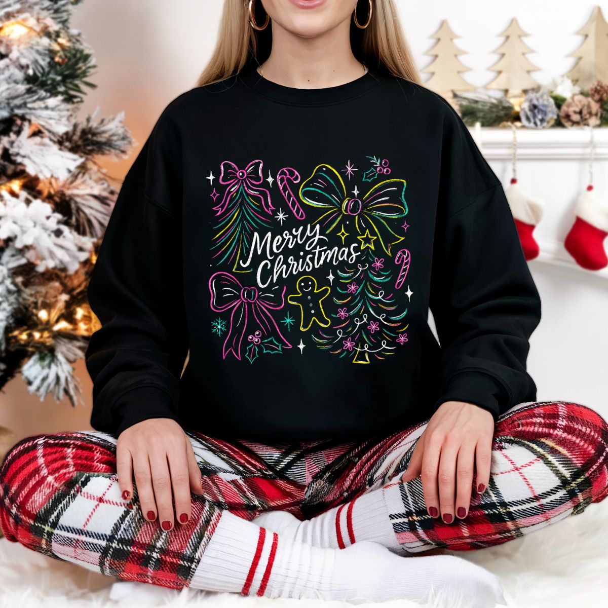 COQUETTE MERRY CHRISTMAS - DTF TRANSFER