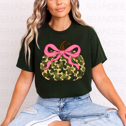 COQUETTE CAMO PUMPKIN - DTF TRANSFER