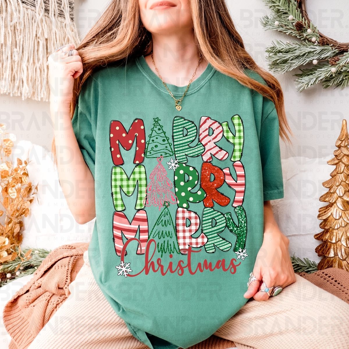 MERRY CHRISTMAS - DTF TRANSFER