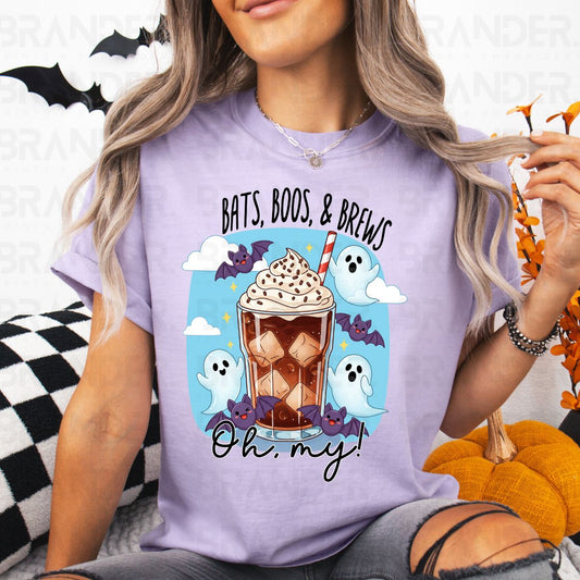 BATS BOOS & BREWS - DTF TRANSFER