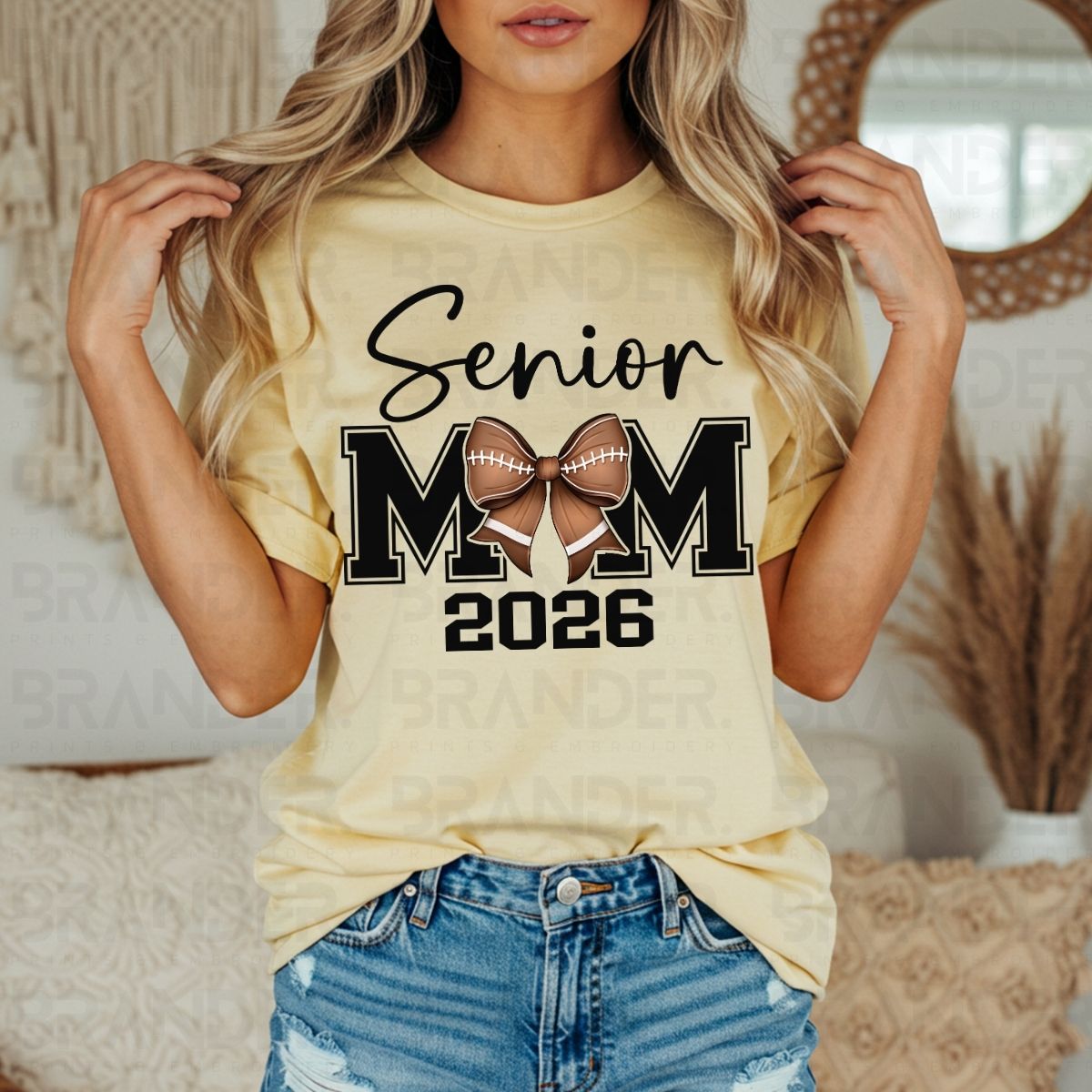 COQUETTE SENIOR MOM 2026 - DTF TRANSFER