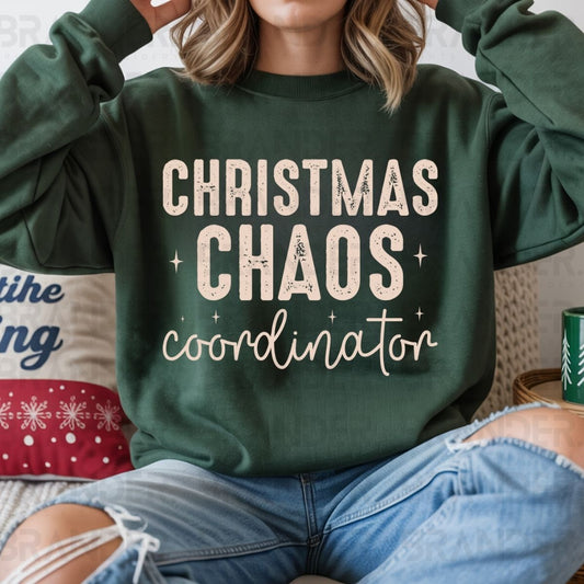 CHRISTMAS CHAOS COORDINATOR - DTF TRANSFER