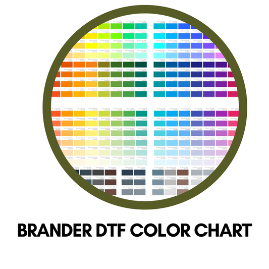 Brander DTF Color Chart