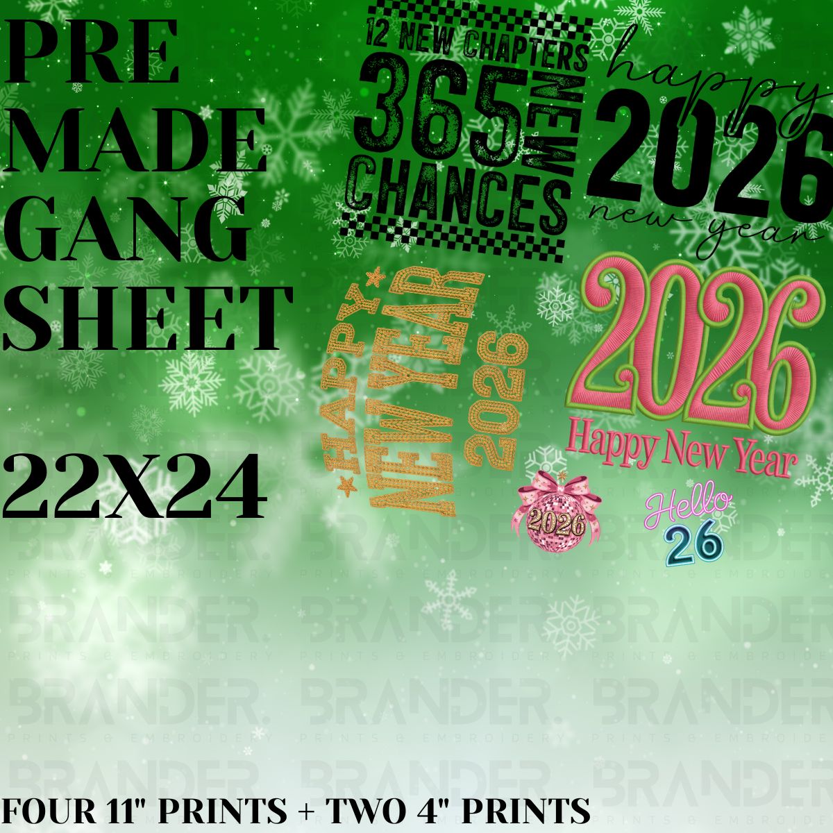 NEW YEARS 2026 - 22X24 - PREMADE GANG SHEET