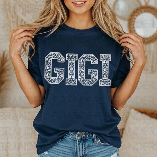 GIGI *FAUX LACE* - DTF TRANSFER