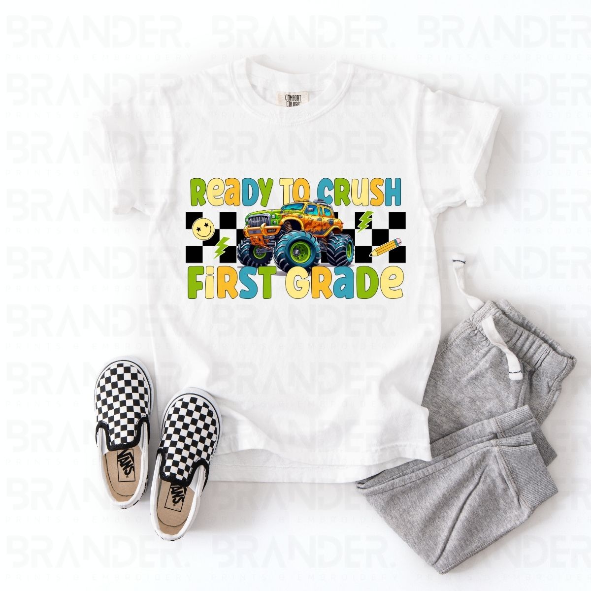 READY TO CRUSH FIRST GRADE - DTF TRANSFER