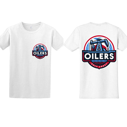 OILERS - POCKET + BACK GRAPHIC T-SHIRT